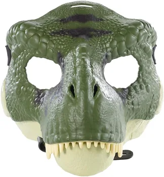 Dinozaver Svetu Masko z Odpiranje Čeljusti Tyrannosaurus Rex Halloween Cosplay Kostum Otroci Stranka Pustni Rekviziti Polno Glavo Čelado