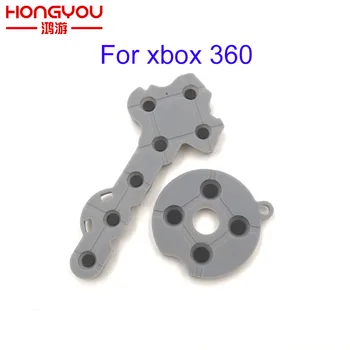 100sets Prevodni silikonske gume gumb za xbox360 žični in brezžični krmilnik
