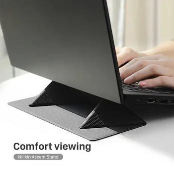 NILLKIN Laptop Stojalo za Prenosnik Macbook Tipke za 11.6 15.6 inch Delo od doma Nastavljiva, Zložljiva Stojala za Prenosni Tablični podporo