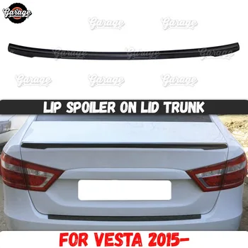 Lip spojler za Lada Vesta na pokrovu trunk ABS plastike trim pribor aerodinamične saber krilo šport pad avto styling tuning