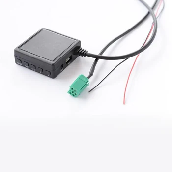 Biurlink 2020 Avto Radio Bluetooth Mikrofon Media Audio, AUX Adapter Podpira TF USB Flash Drive Za Renault Clio in Megane