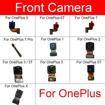Spredaj Mala Obrnjeno Kamero Za Oneplus 1 2 3 3T 5 5T X 6 6T 7 7T 8 Pro Majhen Sprednji Fotoaparat Flex Kabel Zamenjava rezervnih Delov