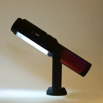COB LED delovna Lučka Prilagodljivo Ročno Svetilko, Baklo Zložljive svetilka delo Svetlobe, Magnetni Polnilna Pregled Lučka za 360 stopinj