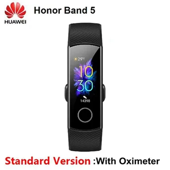 Huawei Honor 5 Smart Manšeta Z Oximeter AMOLED Smartband Zapestnica Plavati Držo Odkrivanje 5ATM Nepremočljiva Fitnes Tracke