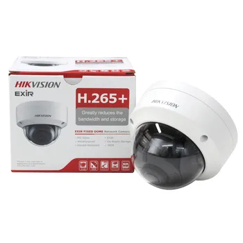 HikVISION Dome POE IP Zunanja Kamera DS-2CD2143G0-JE 4MP IR Omrežna Varnost Noč Različica Fotoaparat H. 265 z SD Kartico, IP 67