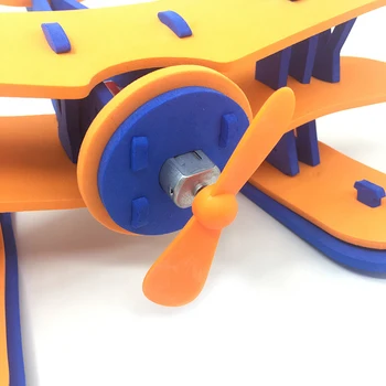 2019 Nova Električna Vodnega Model Znanost Eksperiment Otrok DIY Zrakoplova Skupščine Izobraževalne Igrače
