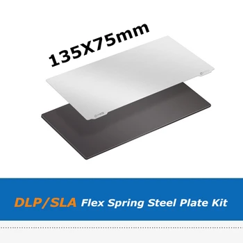 135X75mm Pomlad Jekla Zgraditi Platformo Flex Plošče Z Magnetno Bazo Komplet za Elegoo Mars 2 Pro D7 SLA LCD, DLP 3D Tiskalnik Deli