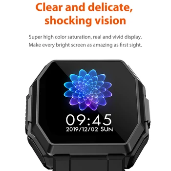 2020 Novo S9 Pametno Gledati Bluetooth Klic Moških Poln Na Dotik Športna Fitnes Tracker Krvni Tlak, Srčni Utrip Smartwatch Glasbe Za Nadzor