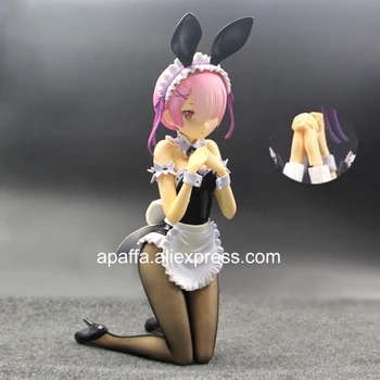 Re Nič Začenši Življenja v Drugi Svetovni Ram Rem Zajček Dekle PVC Dejanje Slika Anime Seksi Dekle Slika Model Igrače Lutka Darilo 30 CM