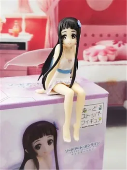 SAO Anime Sword Art Online Yui Sedel Ver . Kopalke PVC Akcijska Figura, Namizno Dekoracijo Modela Rezanec Zamašek Igrača, Lutka 12 cm