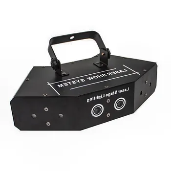 6 Oči Lasersko Scaning Luči DMX512 RGB Barvno Lasersko Svetlobo Skladu Učinek Razsvetljavo 6 Objektiv optični bralnik Laser DJ Disco Oprema