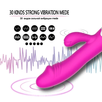 G Spot Vibrator Rabbit Vibrator za ženske G Spot Vagine, Klitoris Stimulator Ženski Masturbator seks orodja za samice Pari