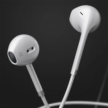 Kophopok blagovne Znamke 3,5 mm Slušalke Za Huawei Xiaomi iPhone Predvajalnika Univerzalno Žično Nadzor Z Mic Mobilni Telefon, Slušalke