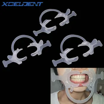 5PCS Zobozdravstveni Material Ortodontskega C Tip Pregleden Zob Intraoral Ustnice Lice Retractor Usta Odpirač za Zobozdravstvo Orodje