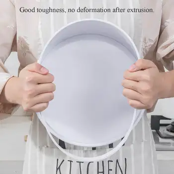 Pregledna Stackable Hrane Izolacijo Pokrova Prah Dokaz Prenosni za Dom Kuhinja Kuhinja Shranjevanje & Organizacije Prihranite Prostor