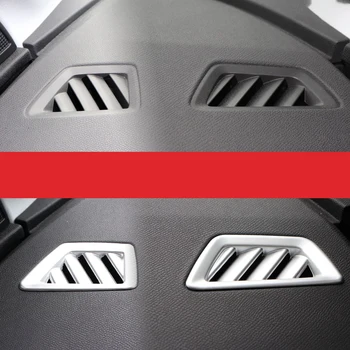 Lsrtw2017 Abs Avto armaturne plošče Prezračevalni Odprtini Okvir Okraskov za Peugeot 5008 3008 2019 2020 Notranja Oprema Chrome