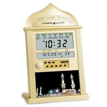 Najnovejši muslimanskih azan molitvena ura za vse molitve Polno Azans 1150 mest Super Azan ura stroški