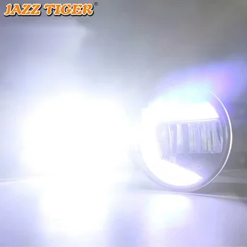 JAZZ TIGER 2-v-1 Funkcije LED Dnevnih Luči LED Avto Meglo Žarnice Projektor Luč Za Mitsubishi Outlander 2006 - 2018