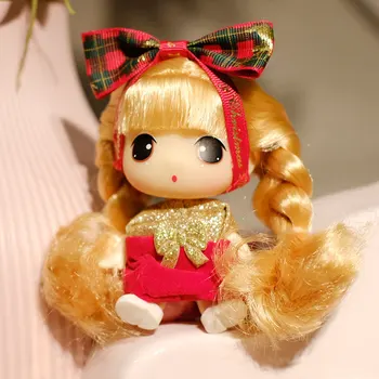 Ddung Baby Božič Lutke Srčkan 3Y+ Obleko gor Princesa Simulacije Moda Dekoracijo Otroci Počitnice darilo