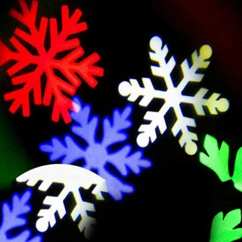 Božič Lasersko Svetlobo Snežinka Led Žarometi, Pokrajina Projektor Prostem Xmas Party Svetilke Vrt, Travnik Halloween Dekoracijo Svetlobe