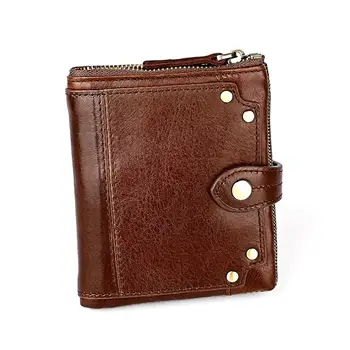 RFID pravega usnja denarnice moške mini mens usnjene denarnice denarnica usnje krava človek kratek moški kovanec torbici