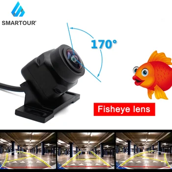 170 stopinjskim fisheye objektiv avto pogled od zadaj kamero širokokotni obračalni obračanje fotoaparat night vision nepremočljiva dinamično skladbo pomoč