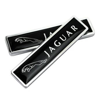 2pcs Za Jaguar F-tempo F-type E-Tempo E-Type X-Type S-Tip XJ XJL XJS XJ6 XK XF XE Fender Strani Avto Logotip Nalepko Nalepko Zunanjost