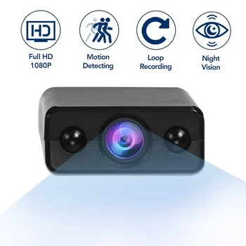 Mini Fotoaparat, Full HD 1080P Mini Camcorder Nočno opazovanje Mikro Kamere, Zaznavanje Gibanja, Video Snemalnik DV Različica SD sq11