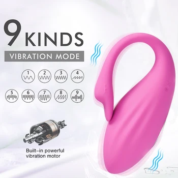 APP Brezžični Daljinski Vibrator za Ženske z vibriranjem Jajca Klitoris G spot Stimulator App Nadzor Vibrator Adult Sex Igrača Za Pare