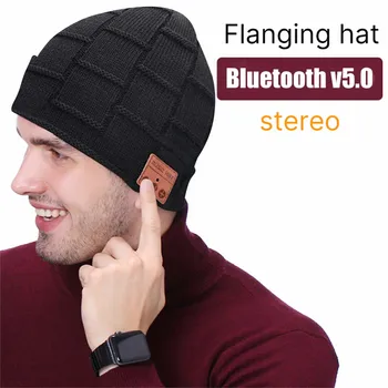 Bluetooth Kapa, Darila za Moške, Darila za Ženske, Bluetooth Klobuk s vgrajene Brezžične Slušalke, Darila za Rojstni dan @7