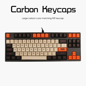 104-Ključ Veliko Ogljikovih Barvno Ujemanje PBT Sublimacija Keycap K70 Keycap Motno Znakov, Dobro Pritisnite Keycap