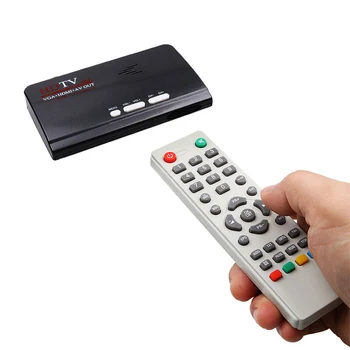 Smart Tv Box Nas Plug 1080P Hd Dvb-T2/T Tv Box Hdmi Usb Vga Av Sprejemnik Digitalni Sprejemnik Set-Top Box-Eu Plug