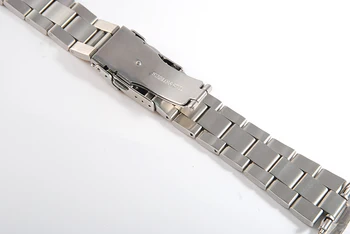 Nova Različica iz Nerjavečega Jekla Watch Band Zapestnice Ukrivljen koncu Zamenjava Za SKX007 SKX009 SKX011
