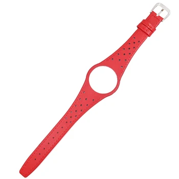 CARLYWET Rdeča Modra Rjava Črna Kaki Pravi Tele Usnja Watch Band s srebrno jeklo, Sponke Za Omega Dinamično