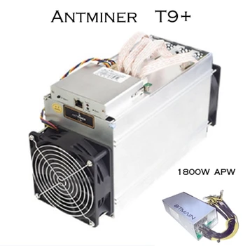 Crypto Asic rudar Antminer T9+ 11.5 T Bitcoin BCH BTC rudarstvo ploščad BITMAIN 1800W Napajanje z PSU cenejši kot Antminer S9i