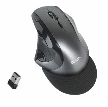 2.4 Ghz Brezžična Miška Ergonomske 2400 DPI Gaming Miška Z USB Sprejemnik Optični 9-Gumb Miške Za Prenosni Prenosni računalnik PC Računalnik