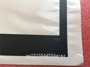 Novi Originalni prenosnik Lenovo ThinkPad T480 LCD Ploščo Kritje Nalepke primeru/LCD zaslona okvir 01YR487 z IR /št IR luknja