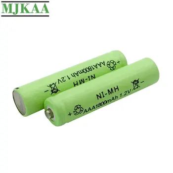 MJKAA 20PCS AAA 1800mAh 1,2 V Ni-MH Baterija za Polnjenje z Visoko Quanlity NiMH 1,2 V 3A Rechargerable Baterije za Igrače