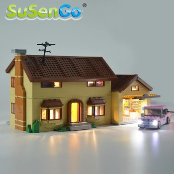 SuSenGo LED Luči Komplet Za 71006 Združljiv Z 16005 83005 , ŠT Gradnike Modela