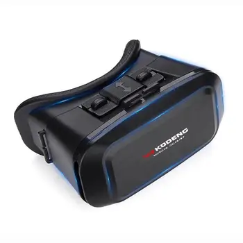 K2 3D Vr Virtualne Realnosti Vr Očala Pravega Usnja Oči Masko Pametna Čelada Stereo Igra Kino Boxs Primerna Za Pametni Telefon