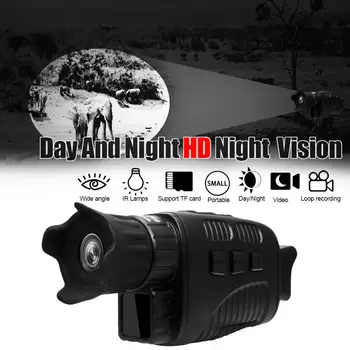 Night Vision Oko Lov Področje HD 10-Krat Povečevalno Steklo Ogled Infrardeči Teleskop Odkrivanje Nočnega Vida Naprave