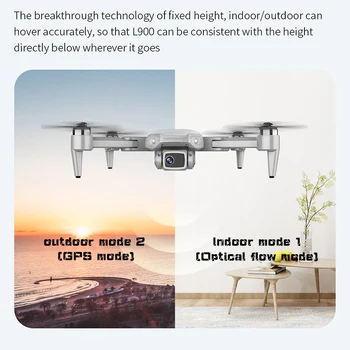 L900 GPS Brnenje 4K FPV Dual camera brnenje profissional ESC prilagoditev 5G WIFI kamera brushless motor RC Quadcopter VS SG108 dron
