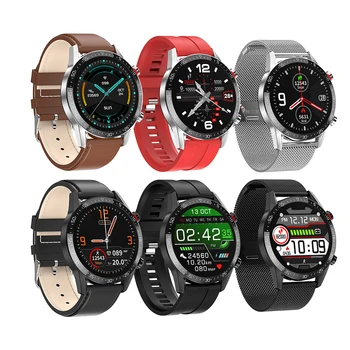 2020 L13 Šport Pametno Gledati Bluetooth Klic Smartwatch IP68 Vodotesen Moški Ženske EKG PPG Srčni utrip Spanja Monitor Fitnes Zapestnica