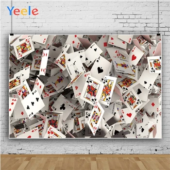 Yeele Poker Igre Na Srečo Casino Igralnih Kart Plakat, Slikarstva, Fotografije Fotografske Okolij Stranka Kulise Za Foto Studio