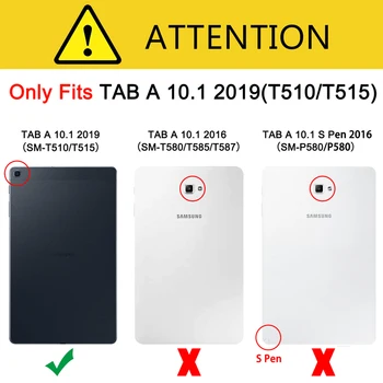 Kaljeno Steklo Film Screen Protector for Samsung Galaxy Tab 10.1 2019 T510 T515 SM-T510 SM-T515 Tablet Zaščitno Steklo Stražar