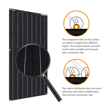 1200W Prilagodljiv solarni panel za vgradnjo popolno moč sončne ploščo kit energetski sistem sončne celice, Fotovoltaika za 12V 24v baterija