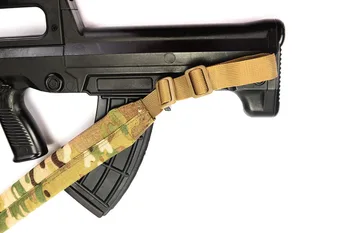 Taktično 2 Točki Pištolo Zanko Rame Puško Trak z QD Kovinske Sponke Lovski Pribor za M4 AR15 Airsoft