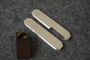 Po meri Narejene Titanove Zlitine TC4 Saber Nož Zamenjava Lestvice z Tritija Plinske svetilke 91 mm za Švicarske Vojske Nož DIY Mod