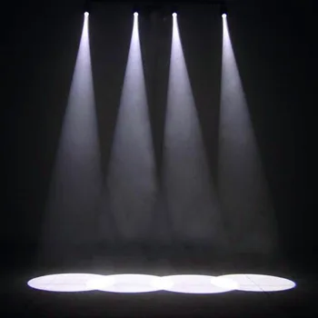 5W LED Beli Pramen Pinspot Svetlobe Pozornosti Super Svetla luč Ogledalo Kroglice DJ Disco Učinek Fazi Luč Za KTV DJ Spot Osvetlitev