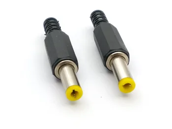 100 kozarcev 5,5 mm x 2.1/2,5 mm DC Napajalni kabel Moški Vtič Priključek za Napajalnik